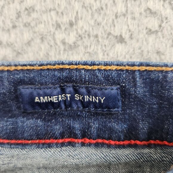 Tommy Hilfiger Women's Size 10 Skinny Modern Sleek Dark Blue Cotton Blend Jeans - Picture 9 of 11